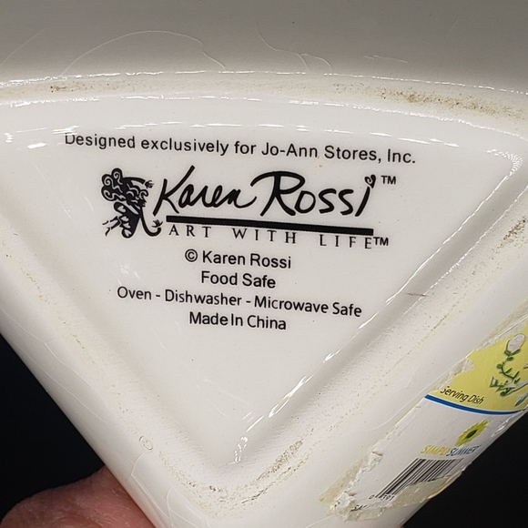 Joann Fabric Dining Snack Plates With Dip Bowl Poshmark